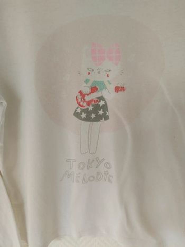 Haut beige chat tokyo - photo numéro 3