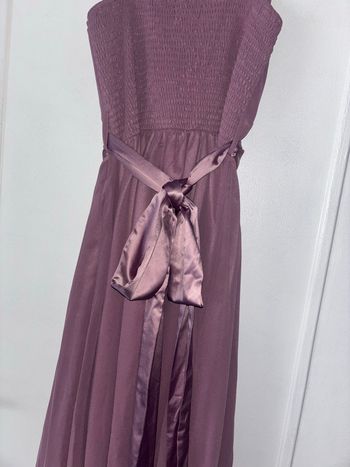 Robe cérémonie mauve 42