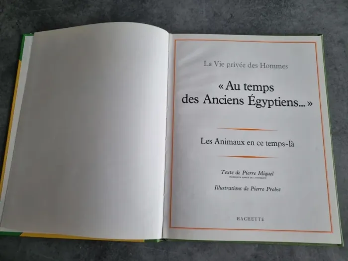 La vie privée des hommes, au temps des anciens égyptiens - photo numéro 2