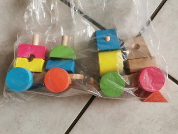 Jouets bois qui roule