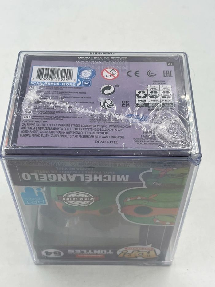Figurine Funko Pop Tortue Ninja Michelangelo N•54 neuf - photo numéro 6