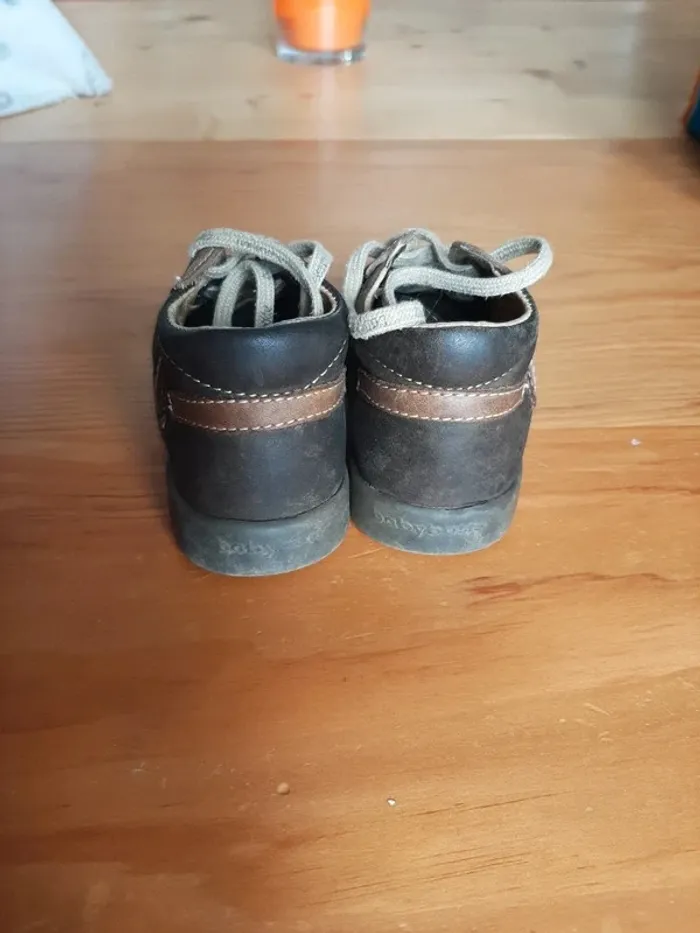 Babybotte chaussures montantes de marche mixte pointure 22 - photo numéro 4