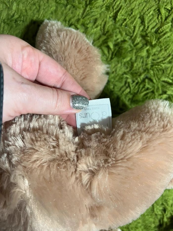 Histoire d’ours ours beige clair peluche - photo numéro 4
