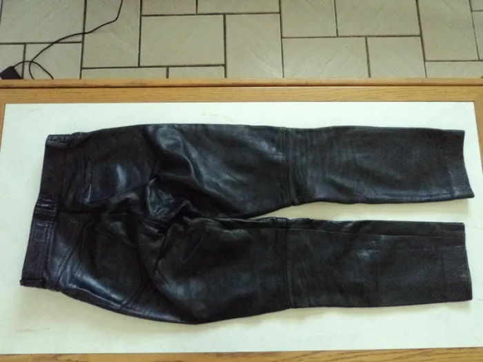 Pantalon cuir moto/ Femme/ taille 40 / WEX - photo numéro 2