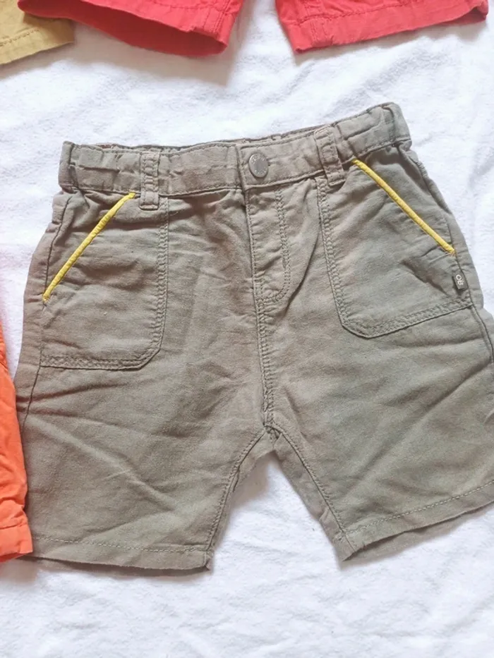 Lot de 6 short / bermudas 24 mois - photo numéro 4