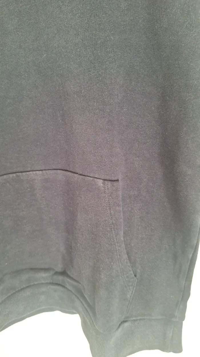 Sweat a capuche bleu marine kiabi XS - photo numéro 3