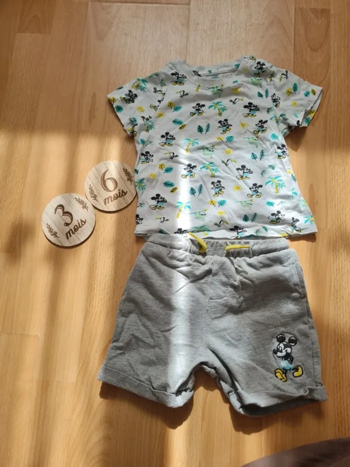 Ensemble été mickey
