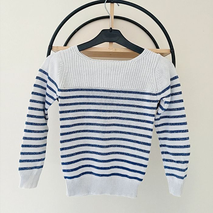 5 ans pull marinière U collection
