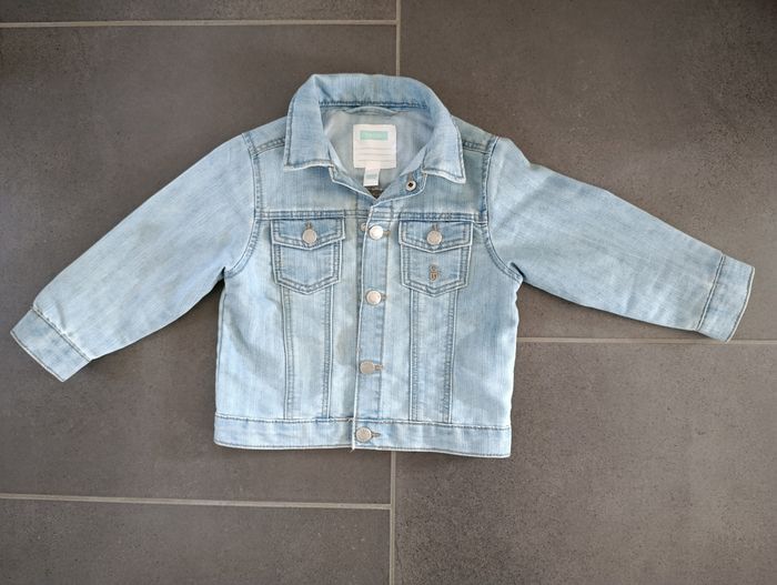 Blouson jean bébé fille Obaïbi - photo numéro 1