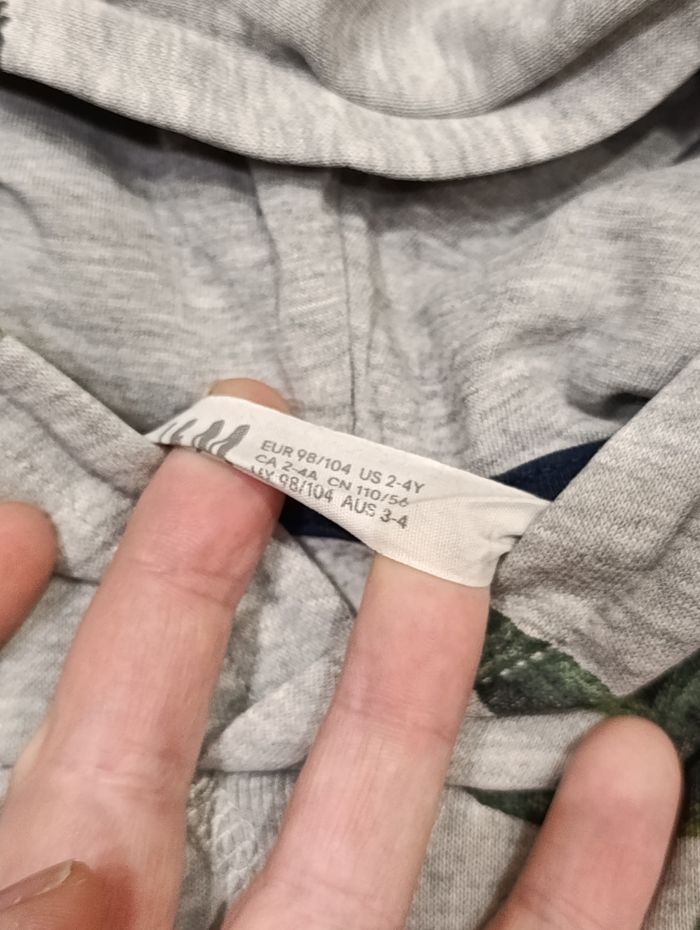 Sweat à capuche dinosaure - photo numéro 2