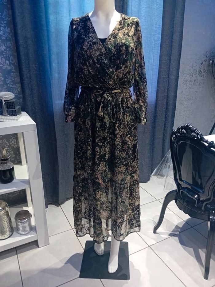 Robe vintage dressing taille s/m