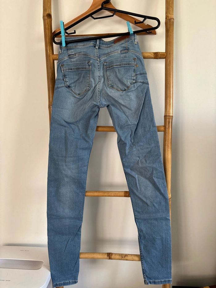 Jean skinny bleu bonobo taille 34 - photo numéro 12