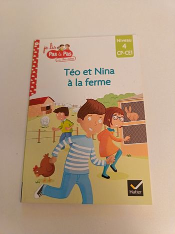Livre Téo et Nina à la ferme