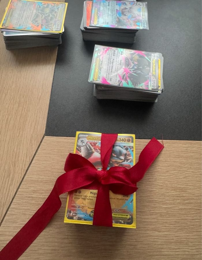 🎁Lot Pokémon - 100 cartes + 1 Ultra Rare Parfait pour Noël ! - photo numéro 2