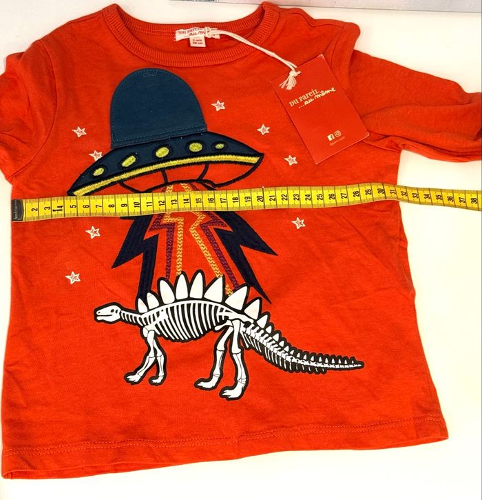 T-shirt manches longues DPAM 3 ans - photo numéro 7