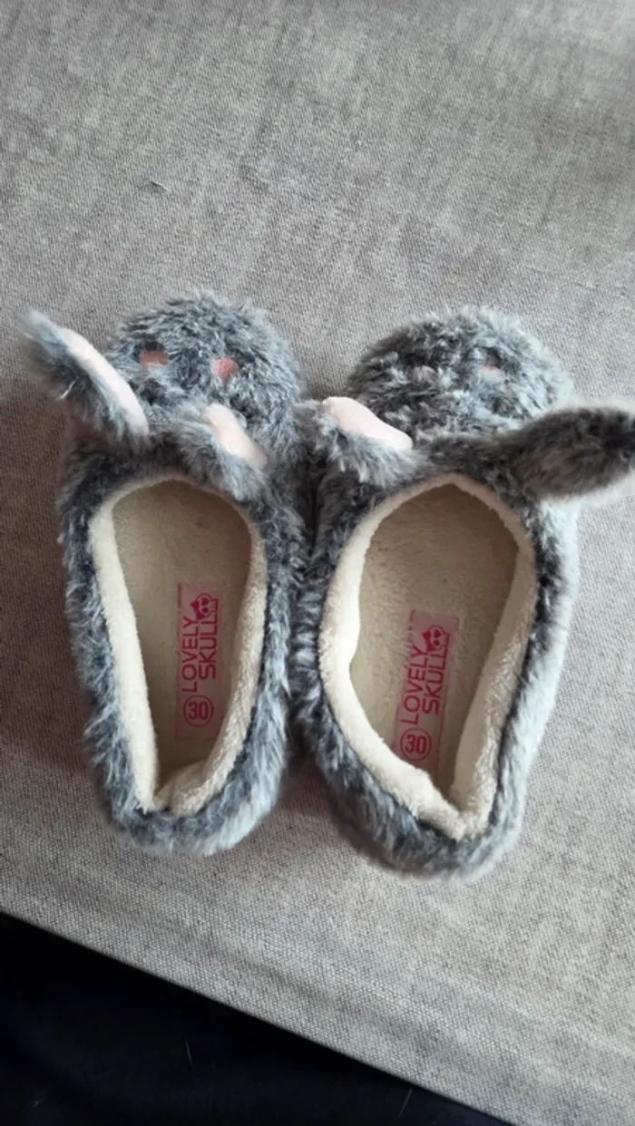 Chausson lapin