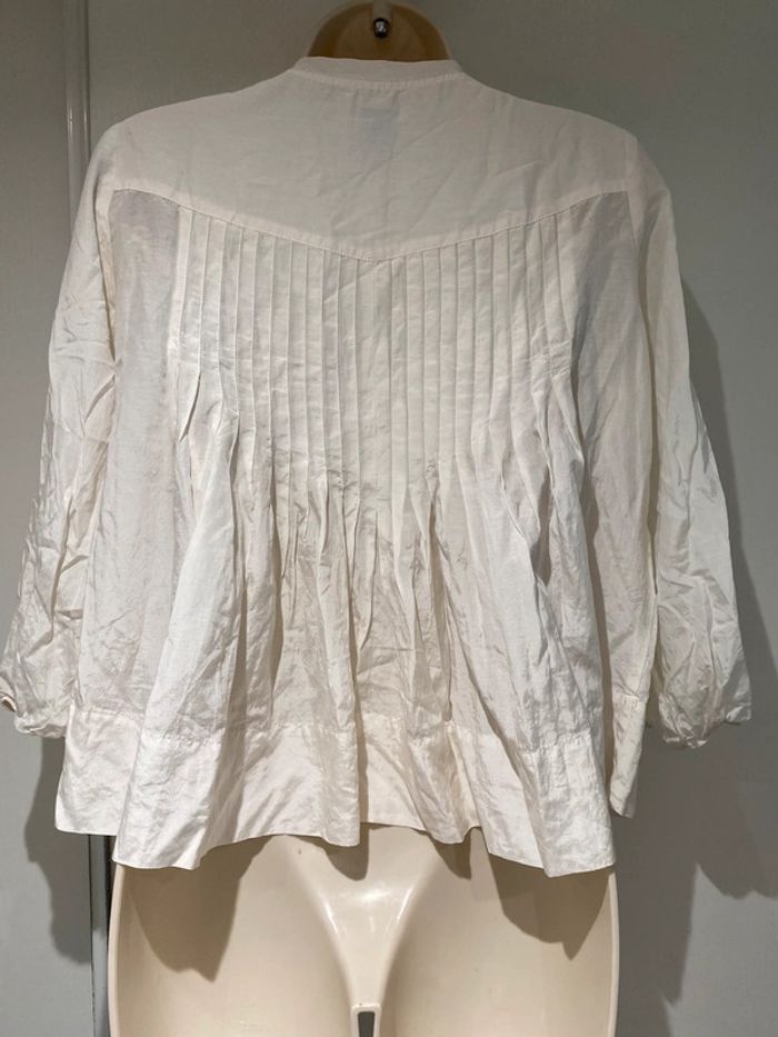 Blouse, Véro Moda, style Paloma, 37 %, soie 63 % coton - photo numéro 12