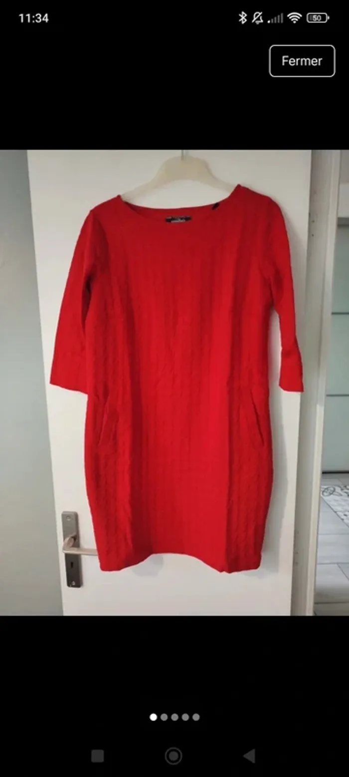 Robe rouge 38/40