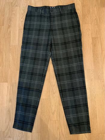 Pantalon à carreaux
