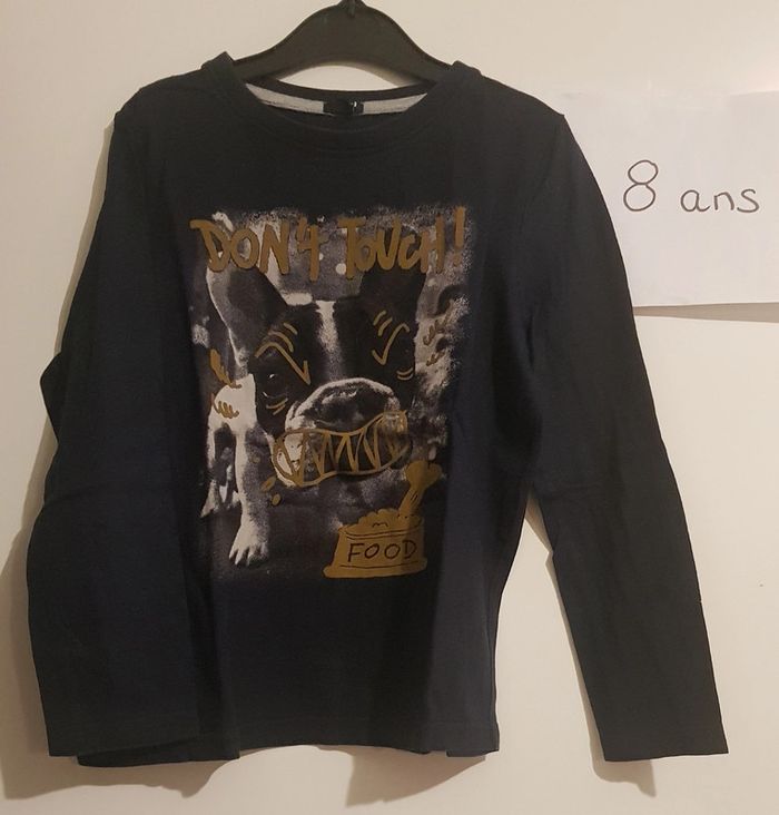 T-shirt ml kiabi 8 ans