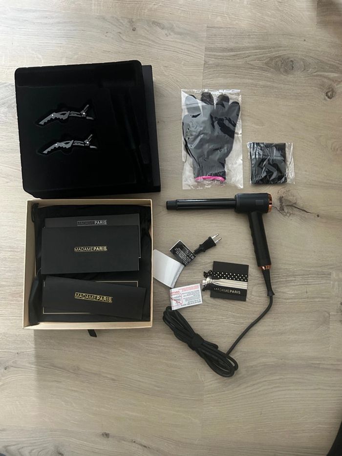 Coffret fer à boucler neuf Madame Paris - photo numéro 3