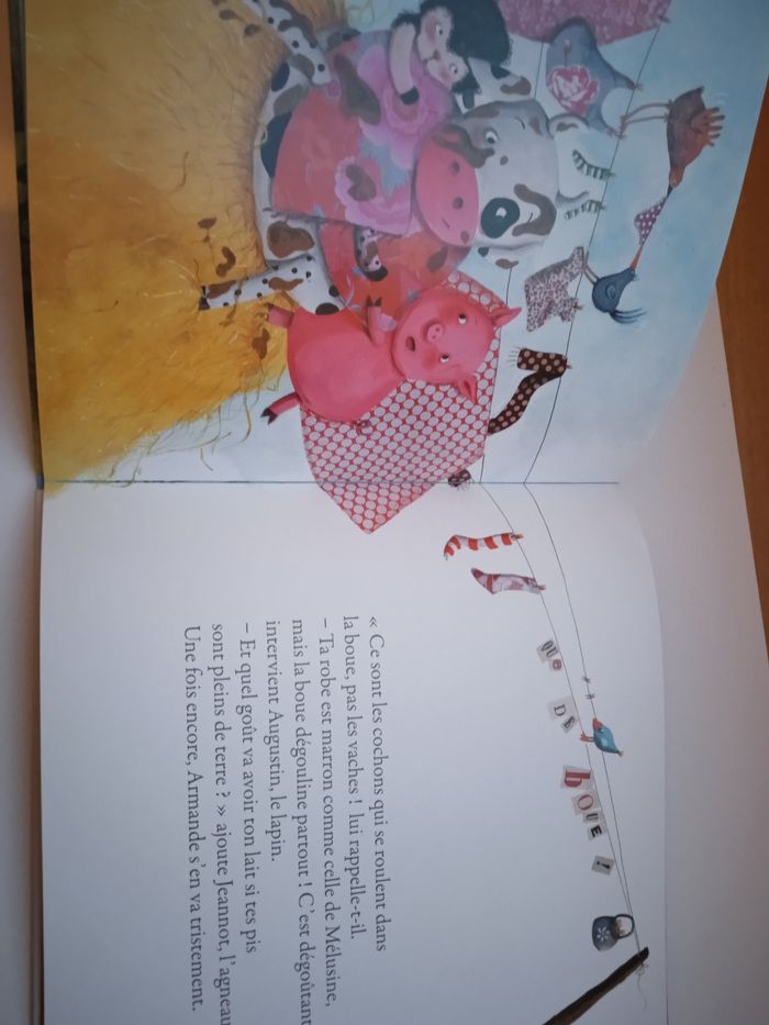 Livre enfant Armande la vache qui n'aimait pas ses tâches - photo numéro 3
