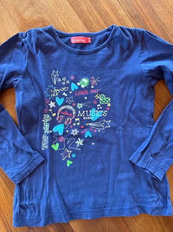 T-shirt fille, 8 ans, manches longues