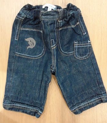 Pantalon jean - 3 mois