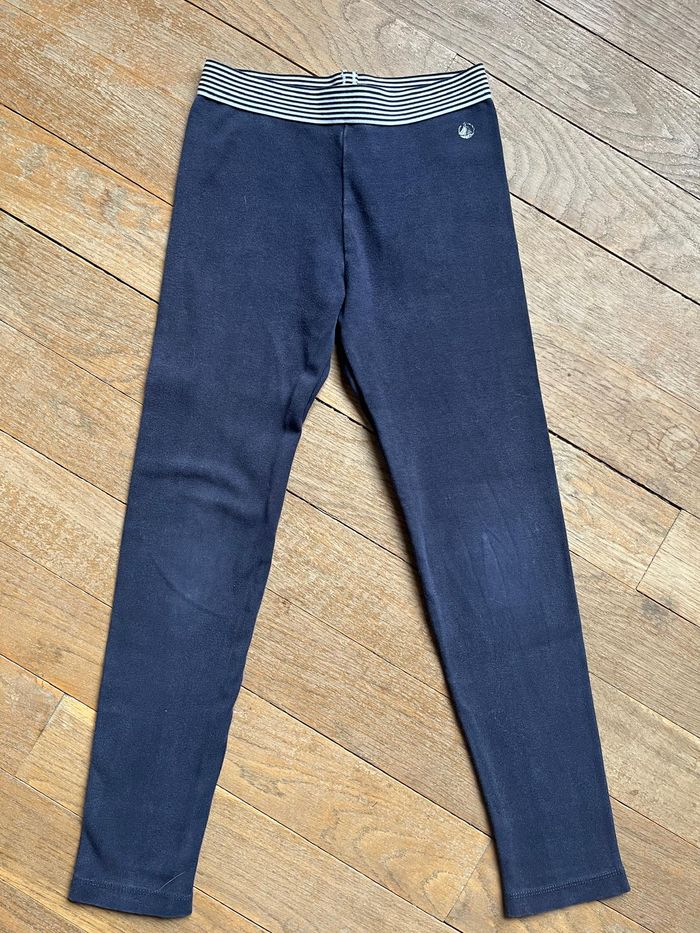 Legging marine Petit Bateau 8 ans