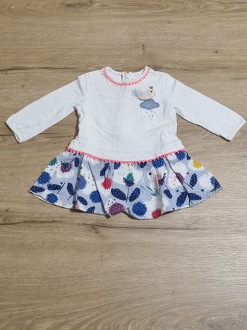 Robe ML Catimini 12 mois 🌸 🐦