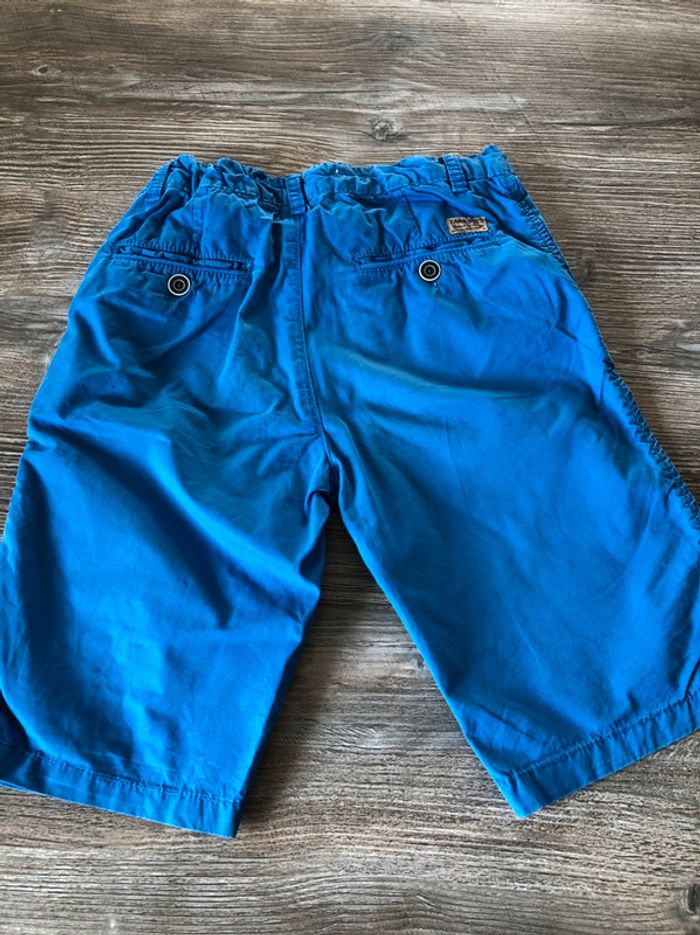 Short bermuda bleu Zara - photo numéro 3