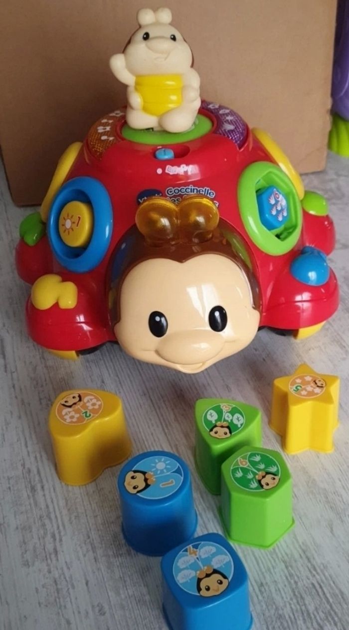 Coccinelle musicale forme géométrique vtech - photo numéro 4