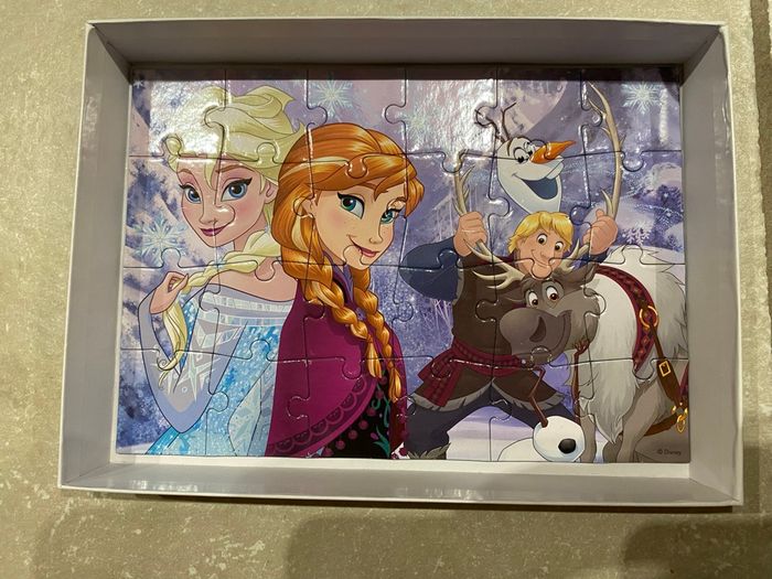 Puzzle reine des neiges Disney - photo numéro 2