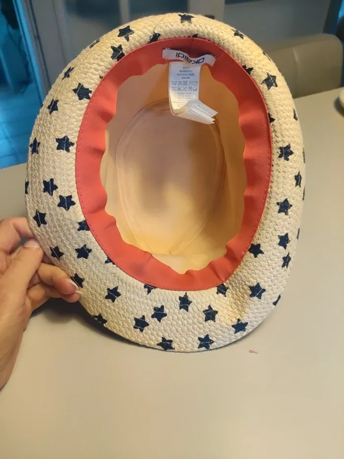 Chapeau de paille fille - photo numéro 5