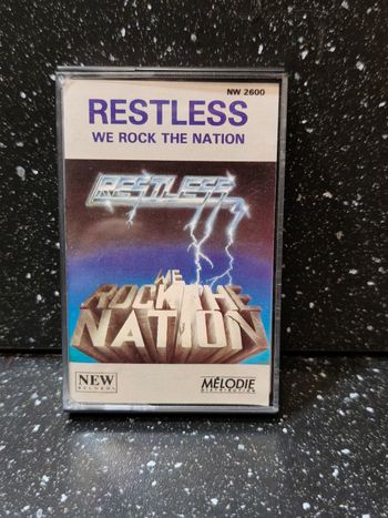 Cassette audio restless We Rock The Nation rare K7 Vintage