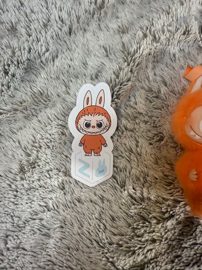 Popmart labubu pin for love lettre Z - photo numéro 3