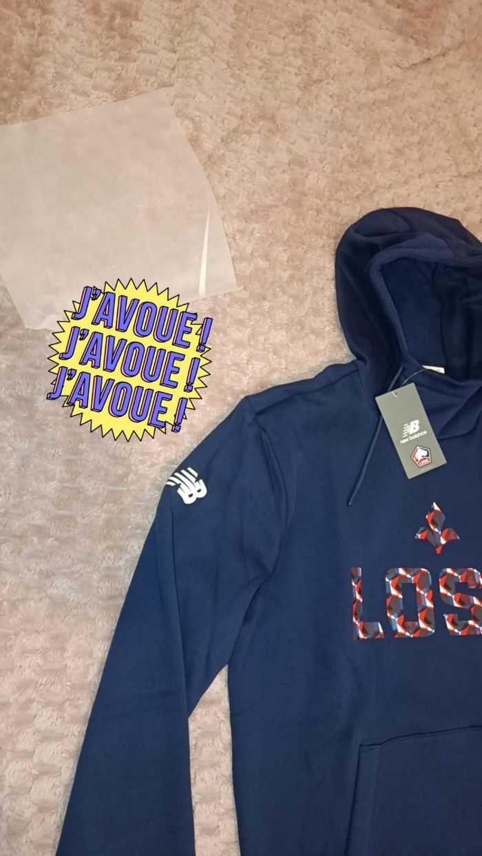 Sweat à Capuche losc collection pentagone - photo numéro 3