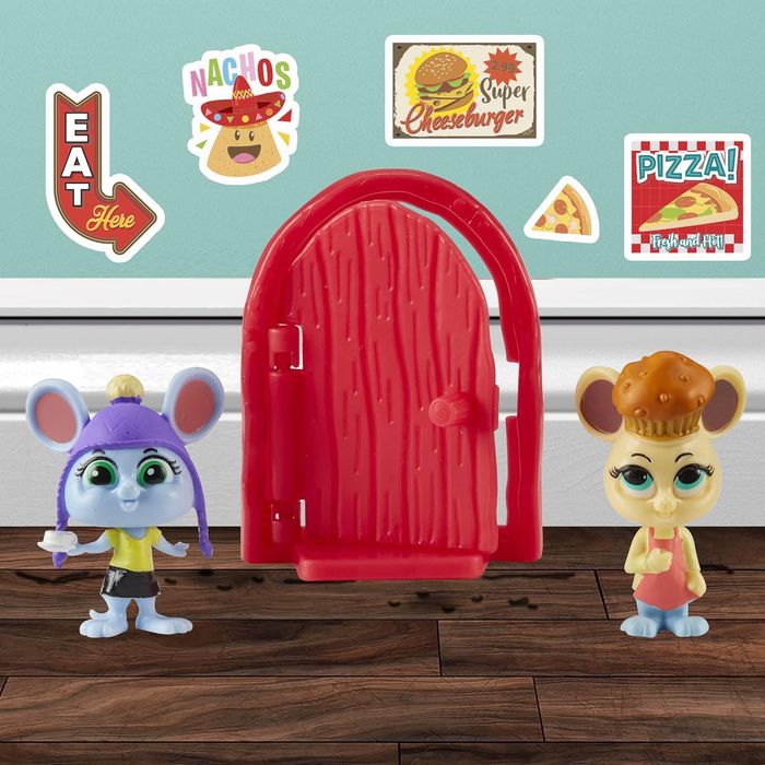 🌟 LOT X 4 Millie & Friends – Souris dans la maison (Set de 2 figurines) - photo numéro 2