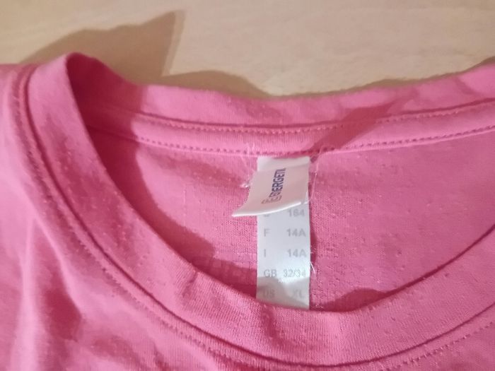 T-shirt rose de sport - photo numéro 3