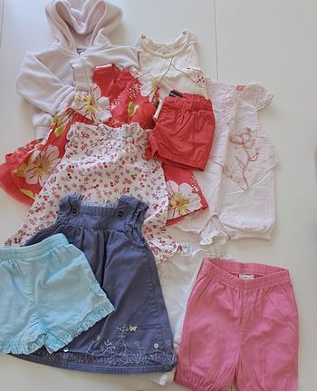 Lot Bébé Fille Printemps-Été - 3 mois - 10 articles