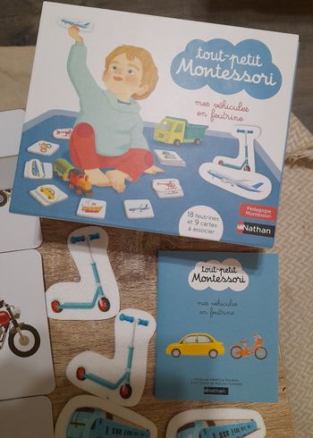Mon tout petit montessori véhicules