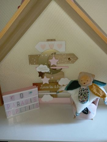 Doudou lion boh'aime 