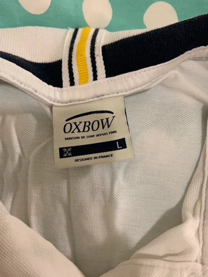 Polo blanc oxbow - photo numéro 2