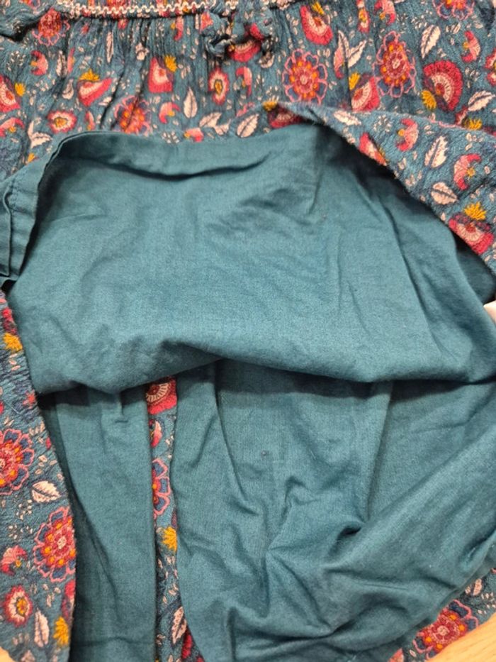💙 Robe bleu "Au clair de la Brume" Sergent Major 24 mois - photo numéro 4