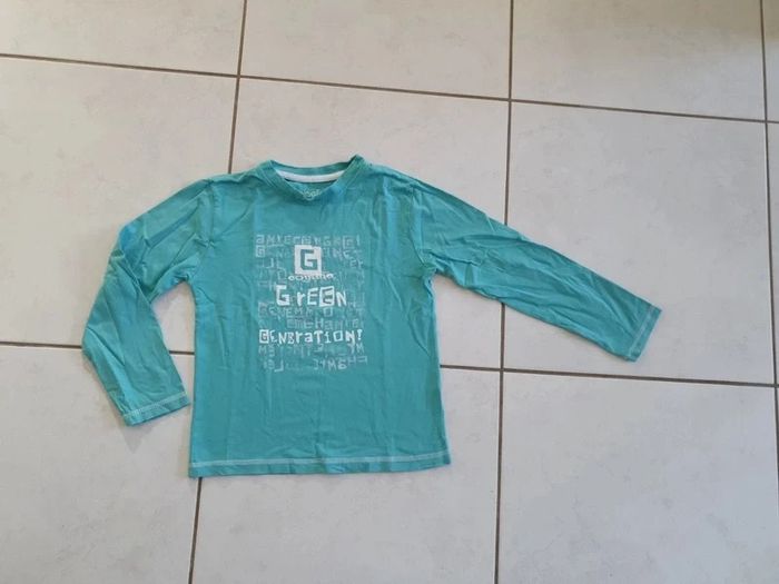 T-shirt ml garçon 8 ans Bio gemo LC4 - photo numéro 2