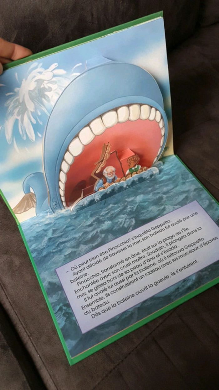Livre Disney pinocchio - photo numéro 4