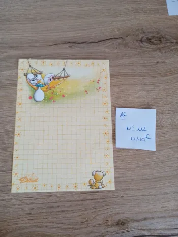 Feuille Diddl A6 112 0,40€