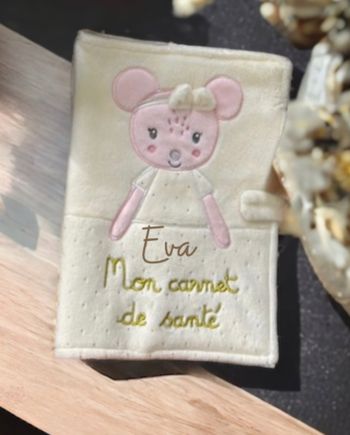 Protège carnet de santé personnalisé