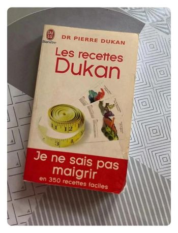 Livre - Les recettes Dukan « Je ne sais pas maigrir »