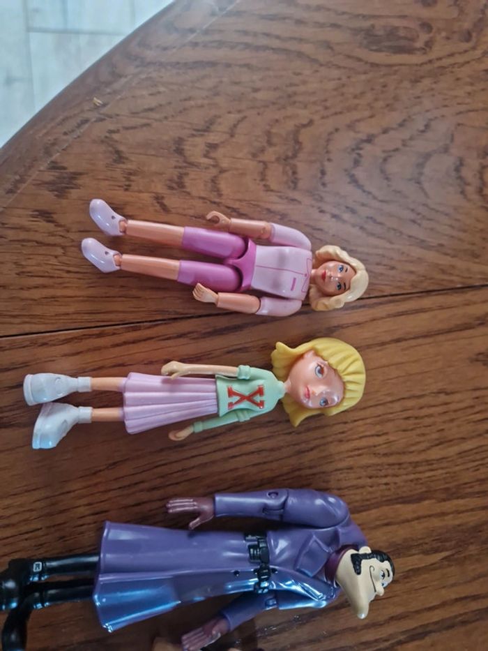 Lot de 5 figurines vintage lego melville scoobidoo etc - photo numéro 2